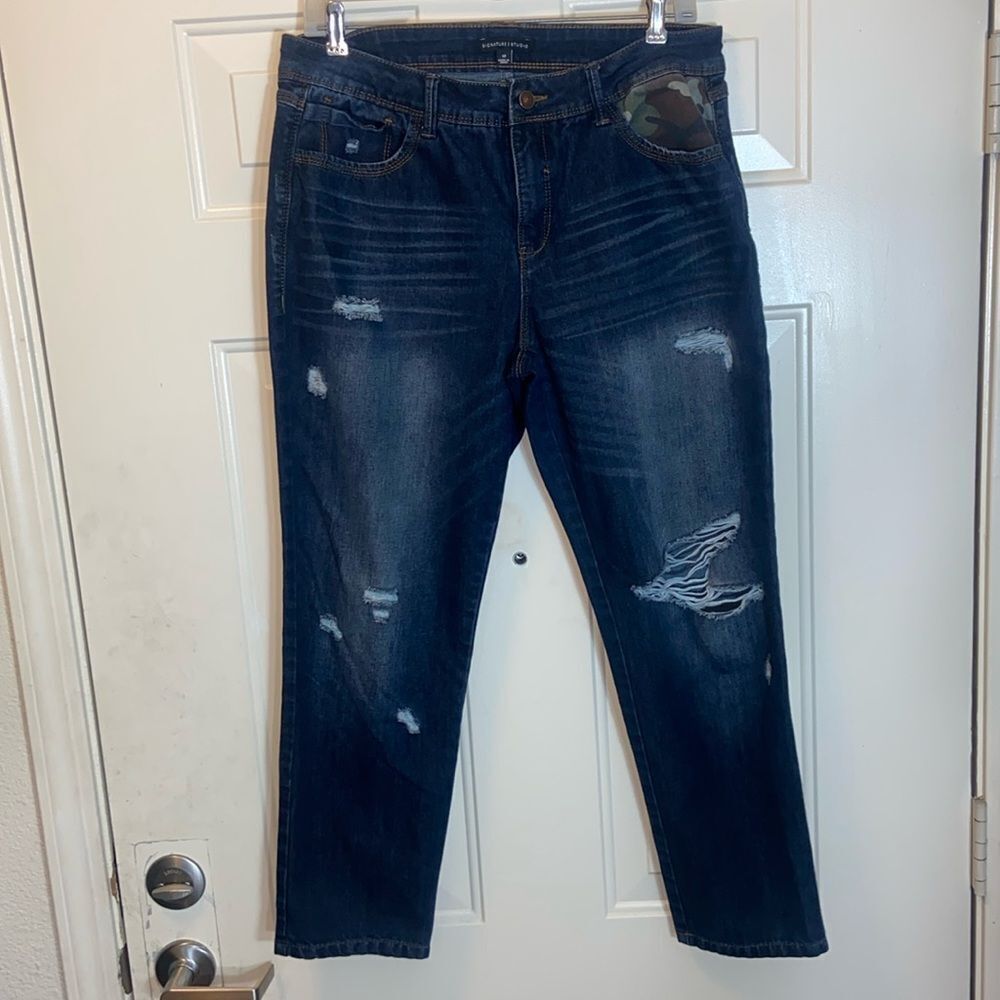 Signature Studio Stretch Women Jeans Size 12